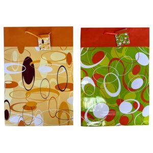 XLarge Abstract Paper Gift Bag 18"x13"x4"