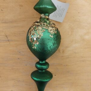 Green & Gold Ornament