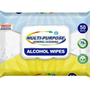 Multi-Purpose 75% Alcohol Wipes 50ct