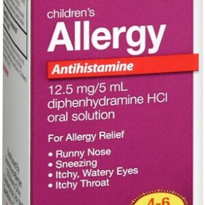 Children's Benadryl 4fl oz (Diphenhydramine HCl 118mL)
