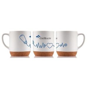 CoxHealth Ceramic & Cork Mug