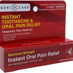 GeriCare Maximum Strength Oral Gel 0.5oz