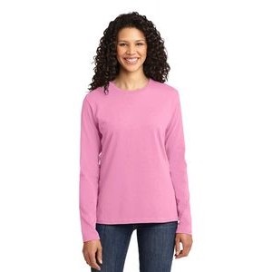 Ladies Port & Co. Long Sleeve Tee - Image 5