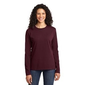 Ladies Port & Co. Long Sleeve Tee - Image 9
