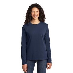 Ladies Port & Co. Long Sleeve Tee - Image 10