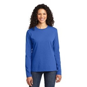 Ladies Port & Co. Long Sleeve Tee - Image 13