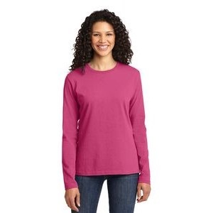 Ladies Port & Co. Long Sleeve Tee - Image 14