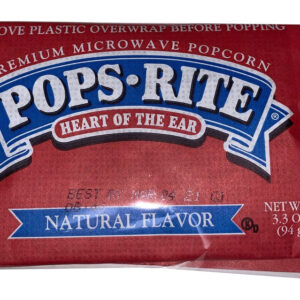 Pops-Rite Microwave Popcorn Butter 3.3oz