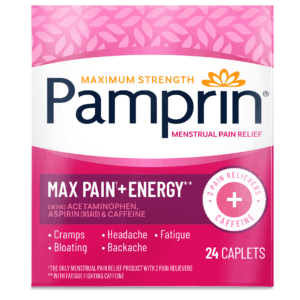Pamprin Max Pain + Energy 24caplets