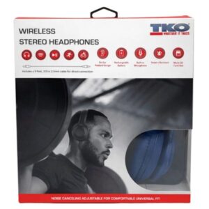 TKO Wireless Stereo Headphones