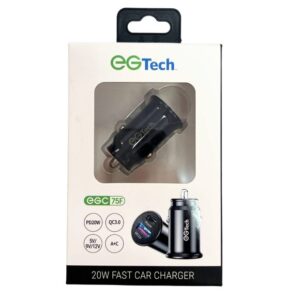 EG Tech Car Charger USB/Type C