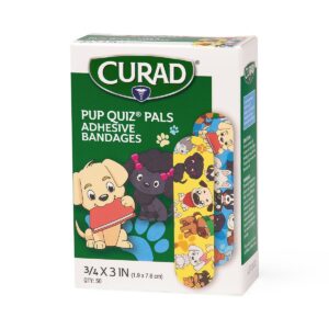CURAD MedToon Bandages 3/4"x3" 50CT