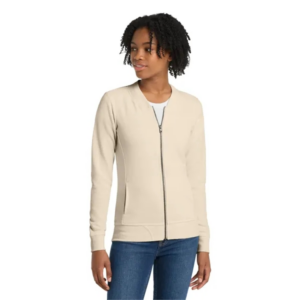 Ladies Lightweight French-Terry Bomber