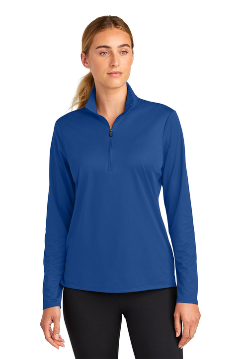 Ladies Lightweight Micropique 1/4-Zip - Image 3
