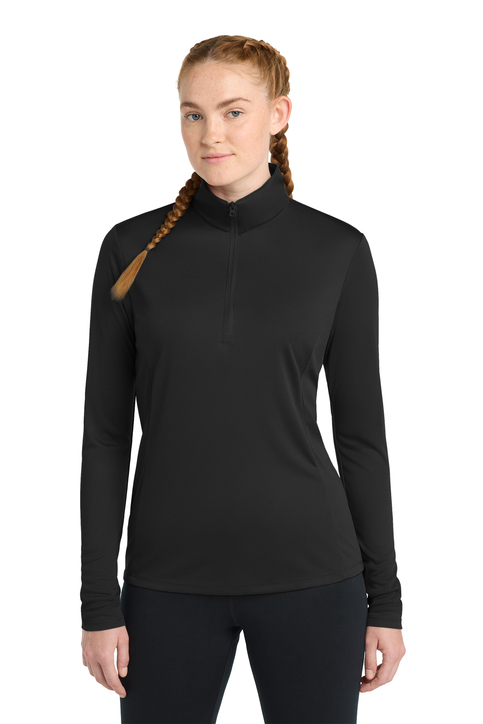 Ladies PosiCharge Competitor 1/4-Zip Pullover - Image 2