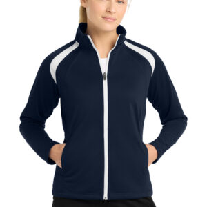 Ladies Midweight Tricot Track Jacket