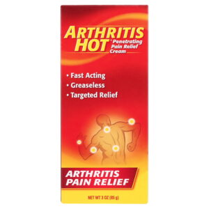 Arthritis Hot Pain Relief Cream 3oz