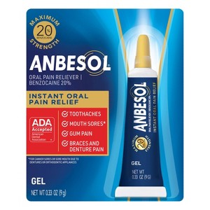 Anbesol Oral Pain Reliever 0.33oz